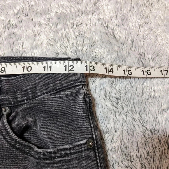 Reformation Black Gray Serena Jeans High Rise Skinny Jeans Size 25 - Picture 7 of 11